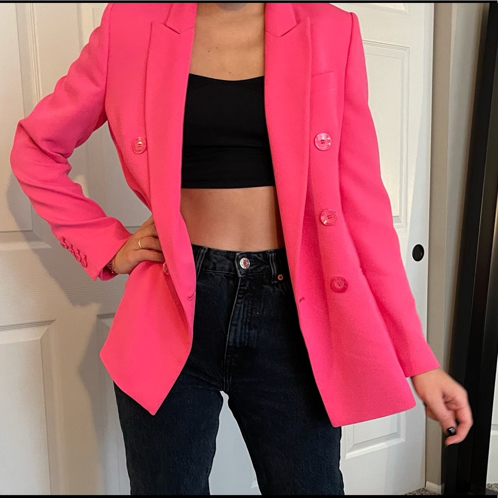 Ipekyol Pink Oversized Jacket